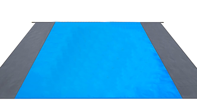 Oversized Lightweight Foldable Beach Mat - 2 Sizes from Discount Experts