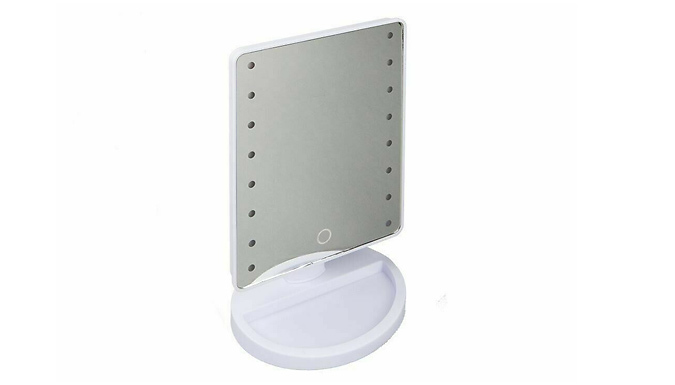16 LED Touch Vanity Makeup Mirror – 2 Colours Deal Price £9.99