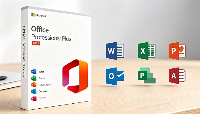 Microsoft Office Professional Plus 2024 With Project Bundle