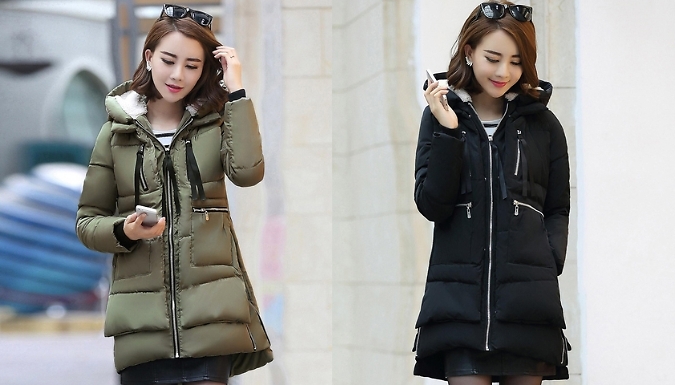 Thickened Down Parka Jacket - 4 Colours, 7 Sizes from Discount Experts