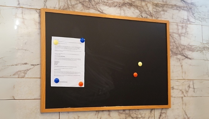 Wooden Framed Chalkboard - 3 Sizes at Discount Experts