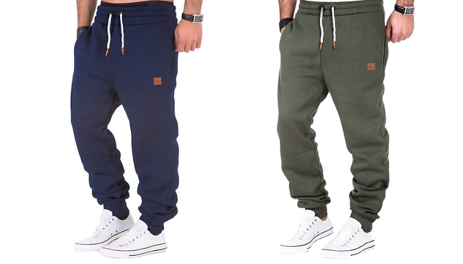 Casual Multi-Pockets Drawstring Joggers - 5 Colours, 8 Sizes from Discount Experts