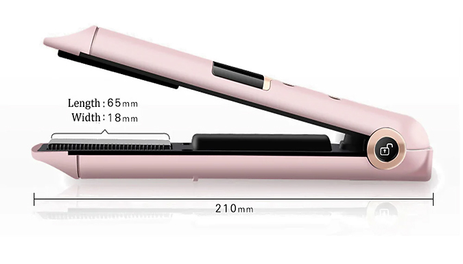 Wireless Hair Straightener - 3 Colours from Discount Experts