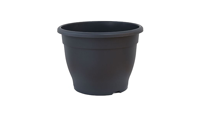 1, 3 or 5 Grey Sabina Plant Pots from Discount Experts