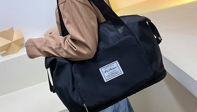 Foldable Large Oxford Cloth Travel Bag - 4 Colours from Discount Experts
