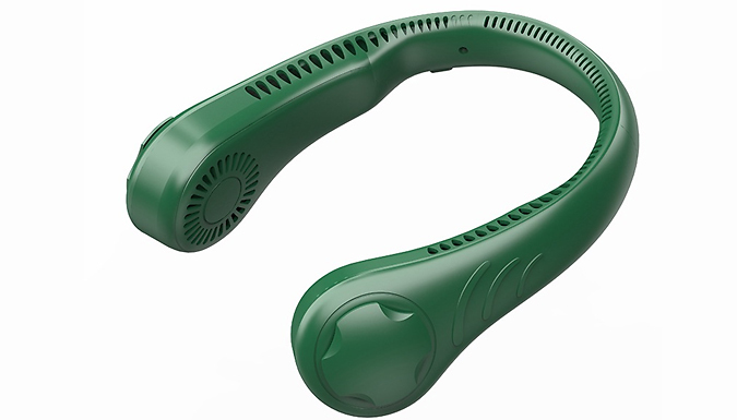 Portable Twin Turbo Hanging Neck Fan - 2 Colours from Discount Experts