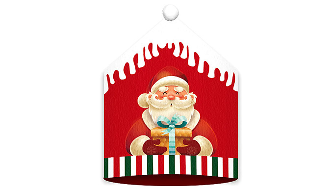 1, 2, or 4-Pack Christmas Dining Chair Cover - 4 Designs from Discount Experts