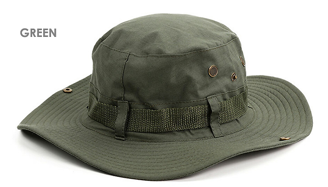 UV Protection Safari Hat - 4 Colours at Discount Experts