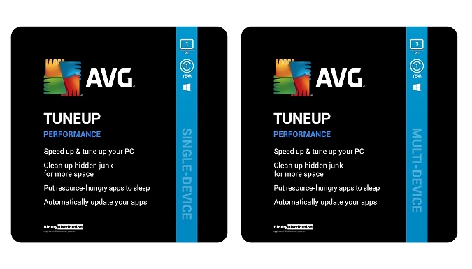 AVG PC TuneUp 2024 - 1 or 3 Devices, 1 Year Subscription