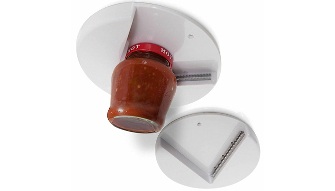 Under-Cupboard Jar & Bottle Opener from Discount Experts