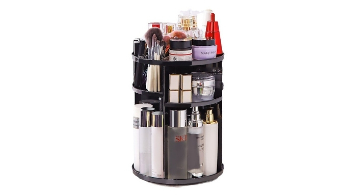 360° Rotating Makeup Organiser - 3 Styles. from Discount Experts