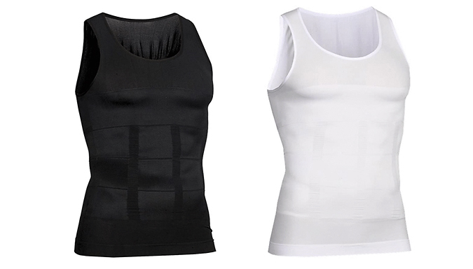 Men's Shapewear Vests - 2 Colours from Discount Experts