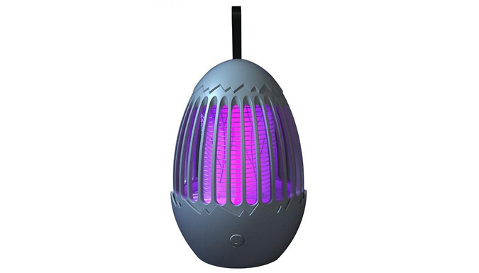 Portable USB Bug Zapper Mosquito Lamp - 2 Colours from Discount Experts