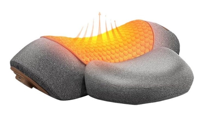 Cervical Heated Massage Pillow - 2 Colours