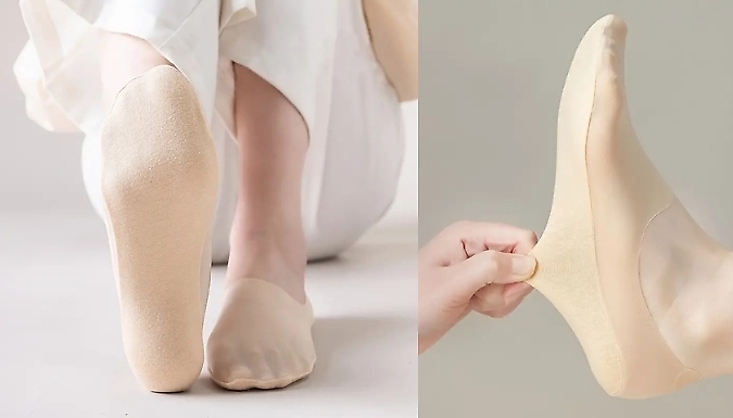 5-Pack Cooling Fabric Socks - 6 Colours, 7 Options from Discount Experts