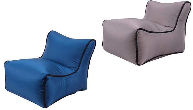Portable Pocket Travel Inflatable Chair - 10 Colours at Discount Experts