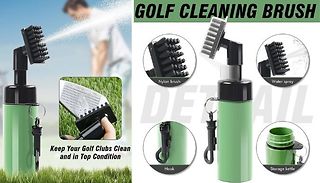 2-1 Golf Club Cleaning Brush & Spray - 3 Colours