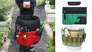 Multi-Pocket Tool Organiser Bucket Strap - 3 Options