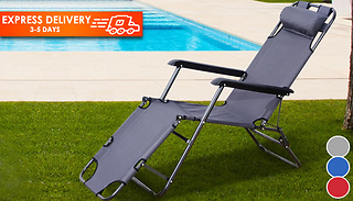 Zero Gravity Sun Lounger - 6 Colours