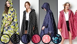 Lightweight Raincoat with Travel Bag - 6 Colours 
