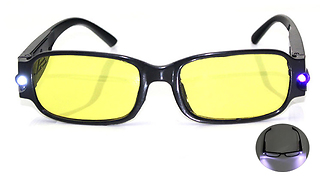 Classic Reading Glasses with LED Light - 6 Options