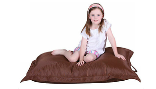 Kids Brown Giant Pillow Beanbag