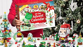 Festive Building Blocks Advent Calendar