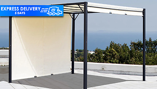 3m x 3m Retractable Pergola Canopy