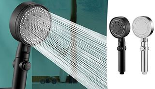 High Pressure Shower Head with 5 Spray Modes