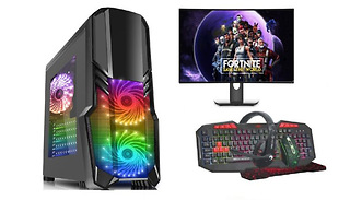 Gaming PC Package - Intel Core i7 16GB RAM 1TB