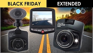 DashView HD Car Dash Camera with Night Vision - Optional 32GB SD Card