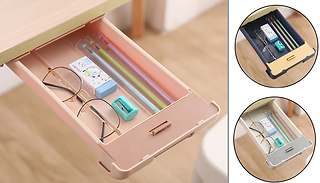 Nail Free Mini Hidden Storage Drawer - 3 Colours