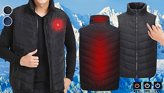 Thermo-Zip USB Electric Heated Gilet - 2 Colours