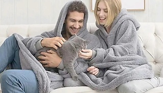 Ultra-Oversized Sherpa Fleece Hoodie - 4 Colours