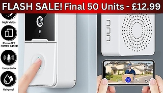 Wireless Night Vision Doorbell with Chime