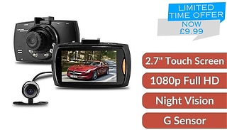 EagleCam HD Dash Cam with Night Vision