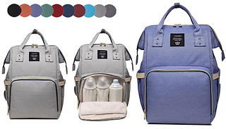 Multi-Functional Baby Changing Bag - 10 Colours