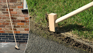 1.2M Patio Weed Wire Brush with Scraper Block