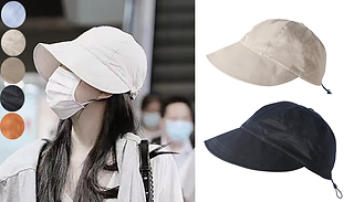 Foldable Adjustable Sun Protection Hat - 5 Colours