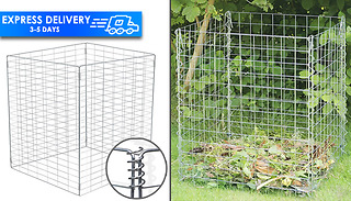 Metal Wire Mesh Composter Storage Bin