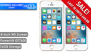 Apple iPhone SE 16GB Unlocked - Starlight or White