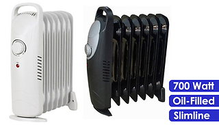 700W Oil-Filled Radiator - 2 Colours
