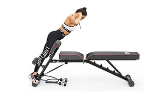 61-Inch Adjustable Weight Training Bench