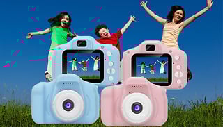 Kids' Digital Video Camera with Optional 32GB SD Card - 2 Colours