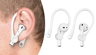 1 or 2 Pairs AirPod Compatible Earbud Over-Ear Hooks - 2 Colours