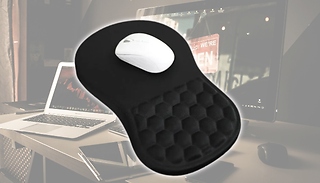 Memory Foam Mouse Pad with Wrist Support