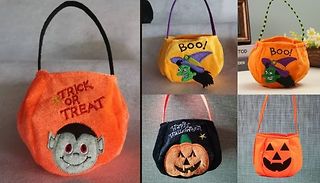 Halloween Trick-or-Treat Spooky Tote Bag - 5 Designs 