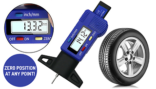 Digital LCD Tyre Depth Gauge