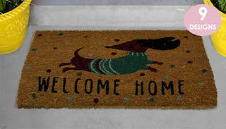 Lurex Coir Door Mats - 9 Designs