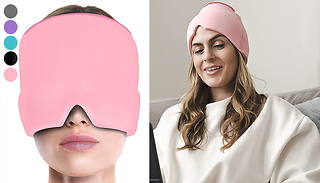 Hot or Cold Gel Eye Mask Headband - 5 Colours